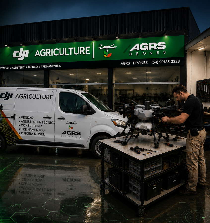 Assistência técnica AGRS Drones